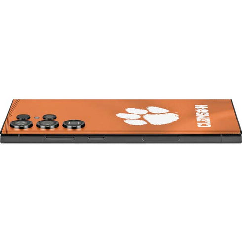 Clemson University Orange Jersey Galaxy Skins